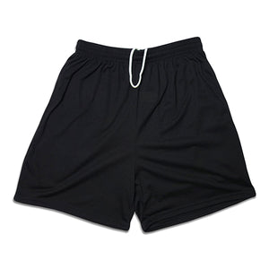 FSP055 - Unisex Terry Gym Shorts - Black