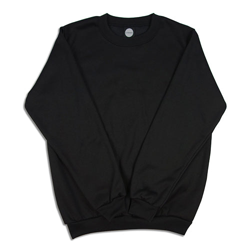 RT001 - Classic Fleece Crewneck Sweatshirt - Black