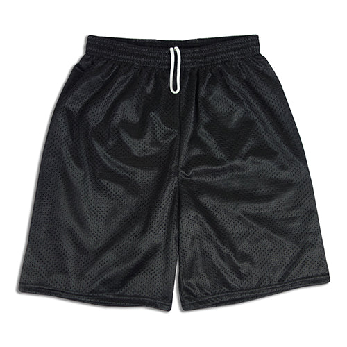 MSPP054 - Unisex Mesh Gym Shorts - Black