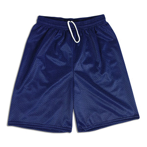MSPP054 - Unisex Mesh Gym Shorts - Navy Blue