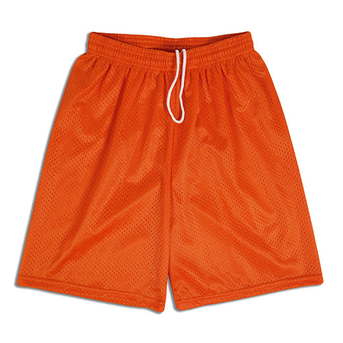 MSPP054 -Unisex Mesh Gym Shorts Orange – LA Speedy