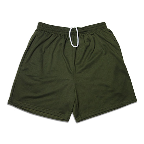 FSP055 - Unisex Terry Gym Shorts - Olive