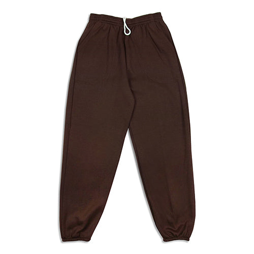 Dark brown sweatpants shop