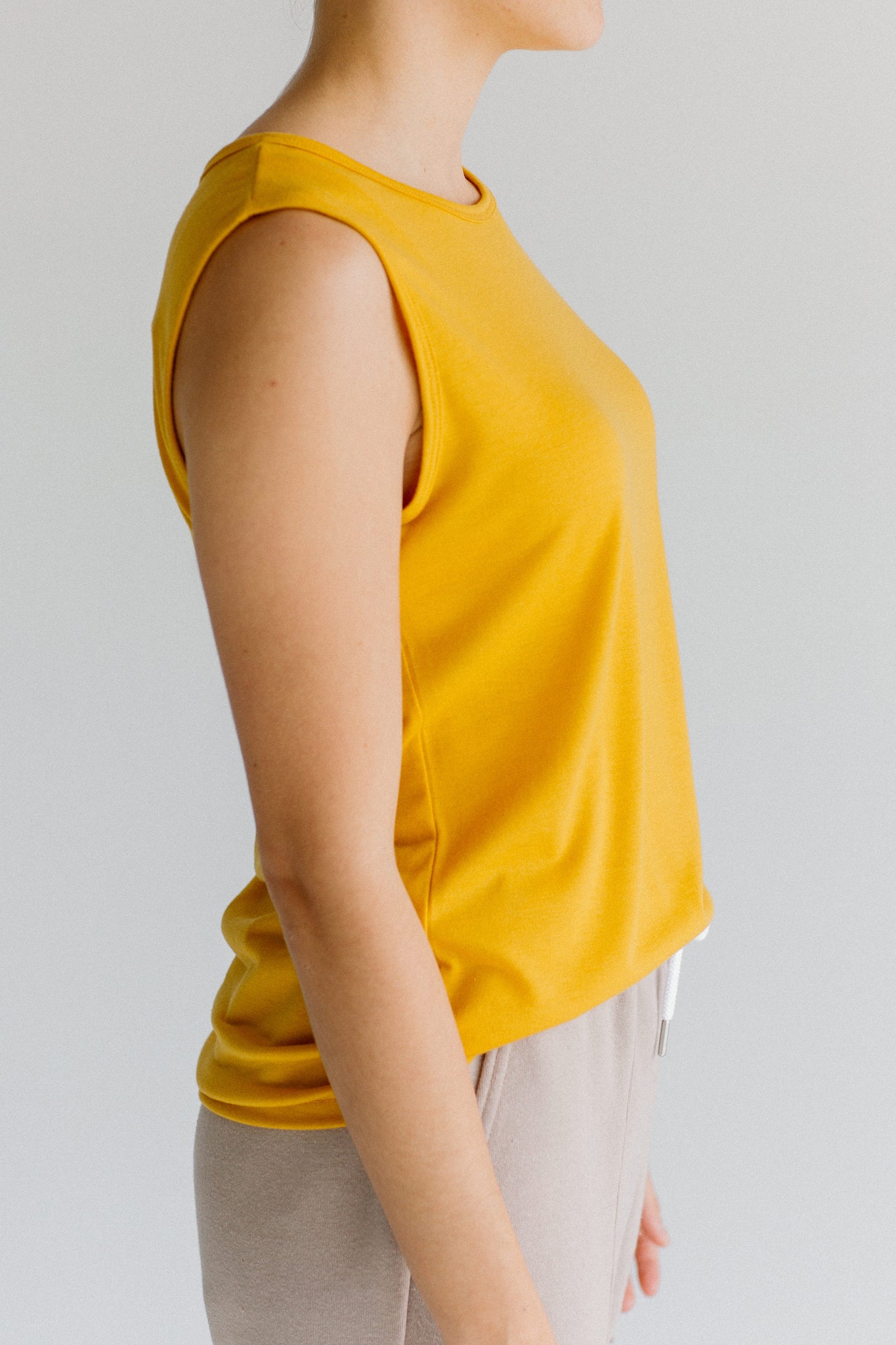 WMT520 - PRS MUSCLE TANK TOP - MUSTARD